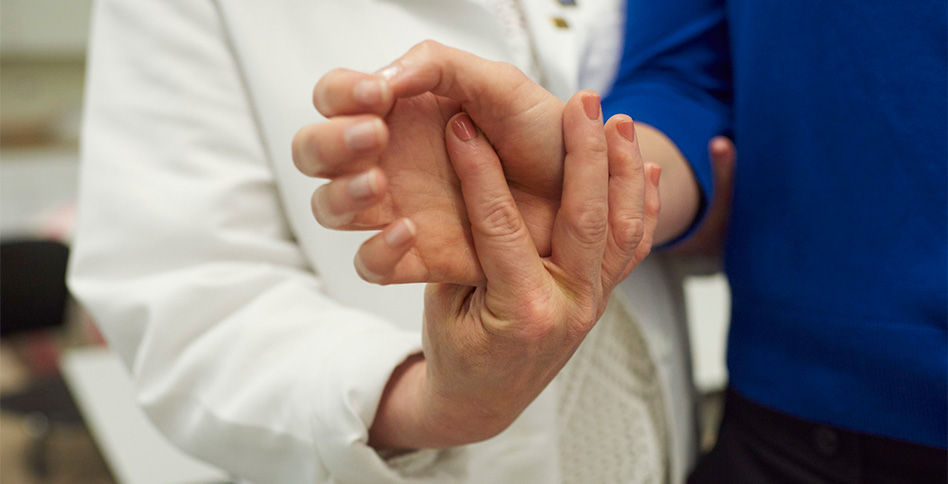 Doctor adjusting a patient Doctor adjusting a patient